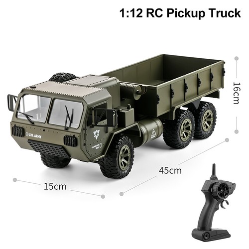FAYEE FY004 2.4G 6WD Pickup Truck RC Car with HD Camera APP Control Climbing Car - Picture 2 of 22