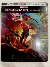 Spider-Man: No Way Home [New 4K UHD Blu-ray] DC,With Blu-Ray, Steelbook, -M4