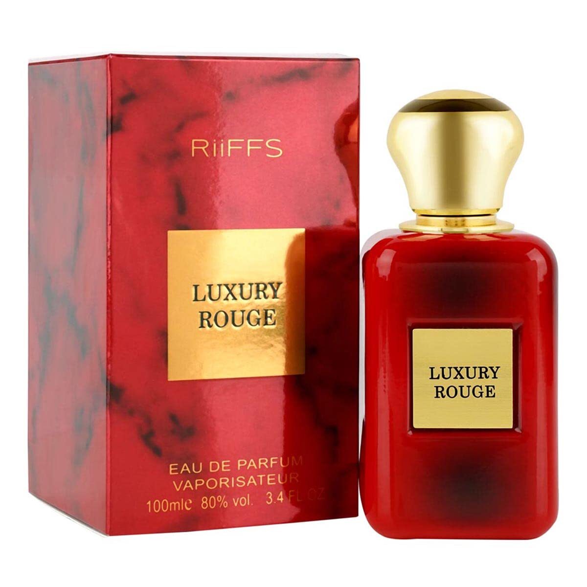 Luxury Rouge Eau De Parfum Spray By Riiffs - 3.4 oz Luxury Rouge Eau De Parfum Spray By Riiffs - 3.4 oz