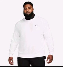 Nike Size XXL Tiger Woods TW Knit Golf Pullover Sweater White DR5291 100 CA6
