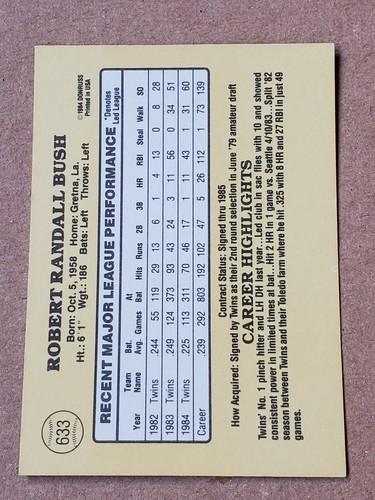 1985 1986 1987 1988 DONRUSS BASEBALL TRADING CARDS YOU PICK 50% OFF 2+ - Picture 171 of 425