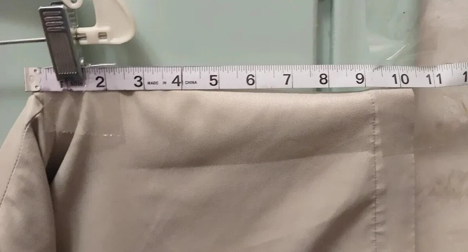 Pantalones cortos de vestir Joseph Abboud, beige, para hombre 42 Foto 4 de 4