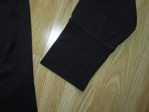 Womens TRUE RELIGION M Black Crew Neck Long Sleeve T-Shirt Medium Top GENUINE - Picture 8 of 15