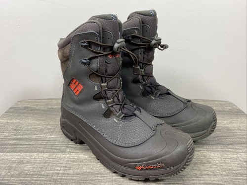Columbia Boys 7  Brown Boots w/Omni Heat women 9 200 grams ￼Waterproof - Picture 2 of 10