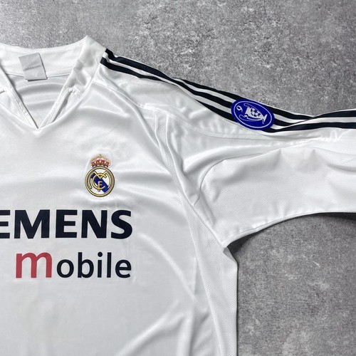 2004/2005 Real Madrid Jersey Galácticos Era, Roberto Carlos #3 Vintage adidas - Picture 6 of 20