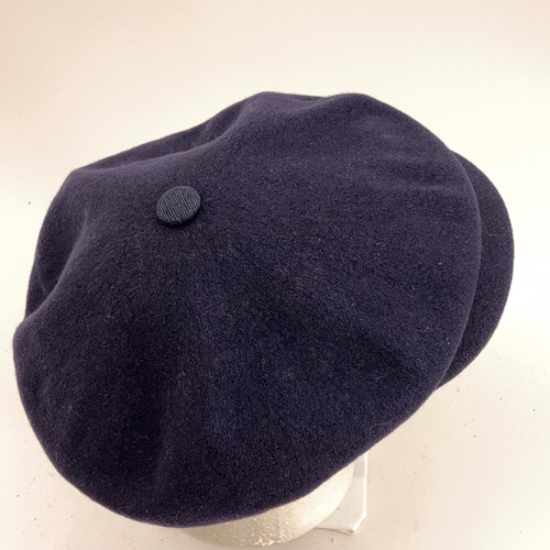 Kangol made united kingdom dark blue newsboy hat size large - Picture 3 of 7