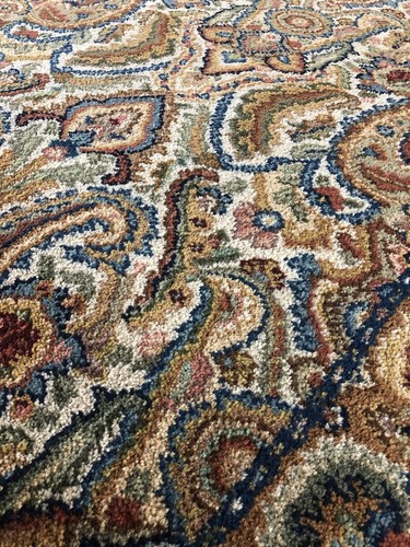 5.9x9 Karastan 709 Karastan Imperial Kirman 100% wool area rug - Picture 11 of 15
