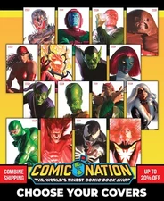 CHOOSE YOUR ALEX ROSS TIMELESS VILLAIN COVERS! UP TO 20% OFF! MARVEL