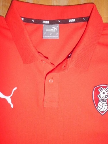 ROTHERHAM UNITED FC PUMA FOOTBALL POLO SHIRT L - LARGE ADULTS / MENS *PERFECT* - Picture 5 of 14