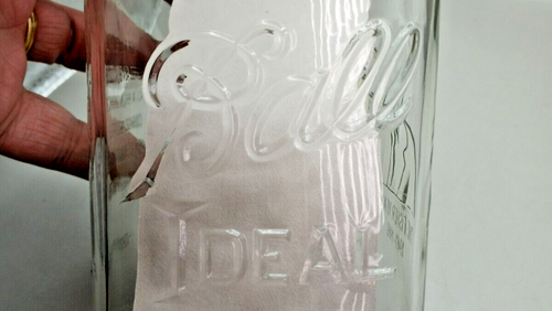 NEW Vintage 1995 Limited Edition Ball Ideal Wire Side Fisher 80th Birthday Jar - Picture 5 of 6