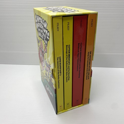 Captain Underpants & Other Books O’ Fun Set X 4 Hardcover Collection Dav Pilkey - Picture 2 of 5