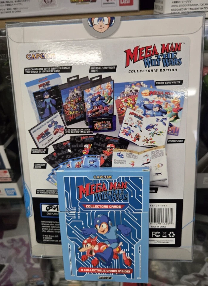 Mega Man The Wily Wars COLLECTORS EDITION Sega Genesis Limited Run - Image 4 of 4
