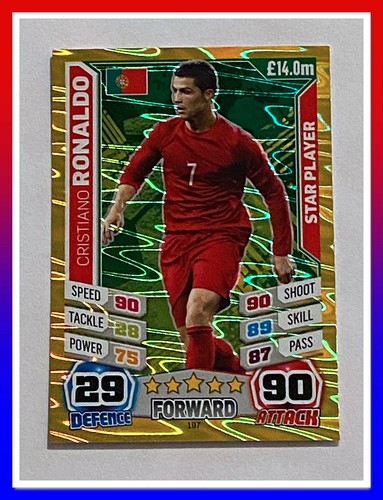 2014 Topps Match Attax England 2014 Trading Cards - Star Player - Picture 201 of 252