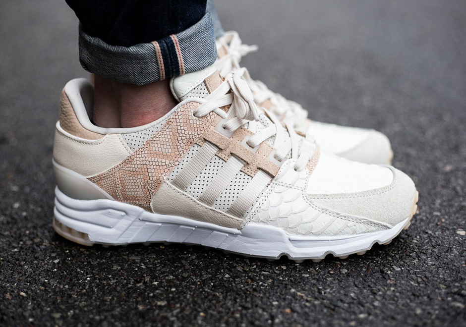 Adidas EQT Running Equipment Support Oddity Luxe Chalk White White White Leather Originals 54ba8c Adidas EQT Running Equipment Support Oddity Luxe Chalk White White White Leather Originals 54ba8c