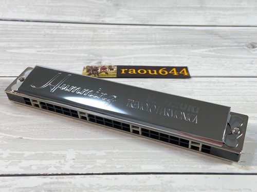 SUZUKI ‎SU-21 HUMMING HiD Key 21 holes Tremolo Harmonica from Japan - Picture 11 of 24