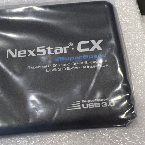 Vantec NexStar CX SuperSpeed USB 3.0 2.5” External Enclosure for SATA New - Picture 5 of 5