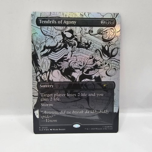 Tendrils of Agony quasi nuovo #2023 Rainbow Foil (inchiostri) MTG Tana Segreta - Foto 1 di 2