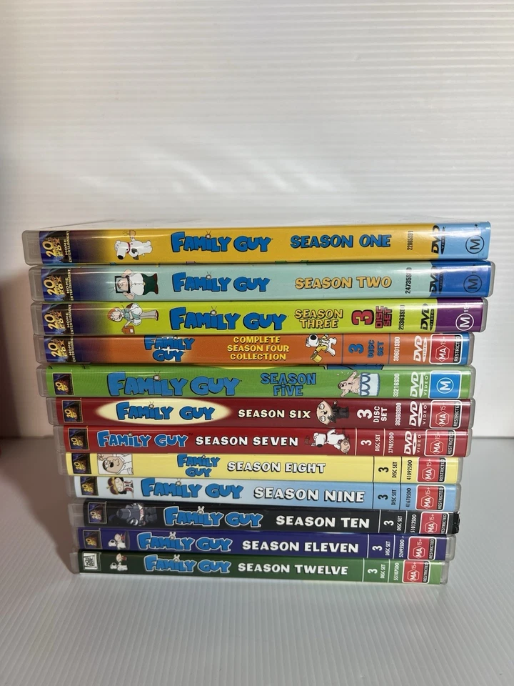 Family Guy : Season 1-9 | 1 2 3 4 5 6 7 8 9 TV Box Set DVD Region 4 + 10 11 12 - image 2 of 4