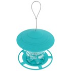 Wild Bird Parrots Waterproof Feeder with Roof for Outdoor Garden Yard Backyard