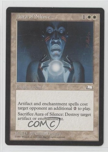 Aura of Silence Magic: Weatherlight #_AUSI 1997 18n6