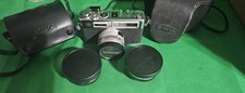 Yashica Electro 35 GSN 35mm Film Camera Rangefinder /telephoto/wide Angle Lens