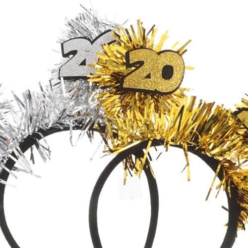  Diademas para mujer Año Nuevo 4 piezas - Accesorios para el cabello decoración oropel - - Imagen 8 de 12