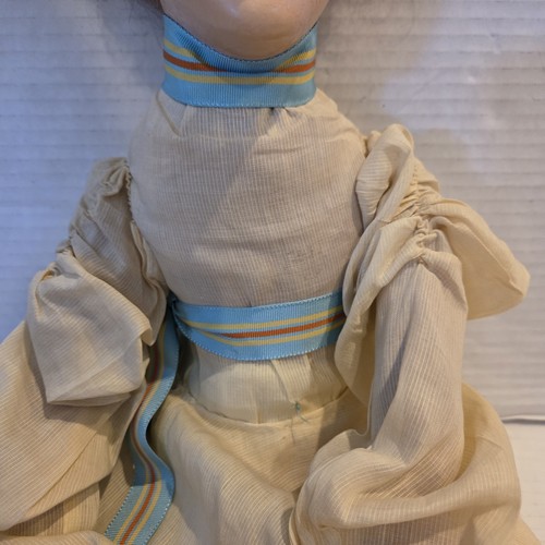 Vintage Boudoir Puppe viktorianisches Spitzenkleid bestickt Rock Flapper Sammlerstück - Bild 9 von 22