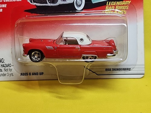 2002 Johnny Lightning '60 Ford Thunderbird  Bad Birds Red White NOS 🔥A7 - Picture 3 of 13
