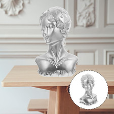 Resin Jewelry Mannequin, Jewelry Bust Mannequin, Necklace Earring Pendant Cha...