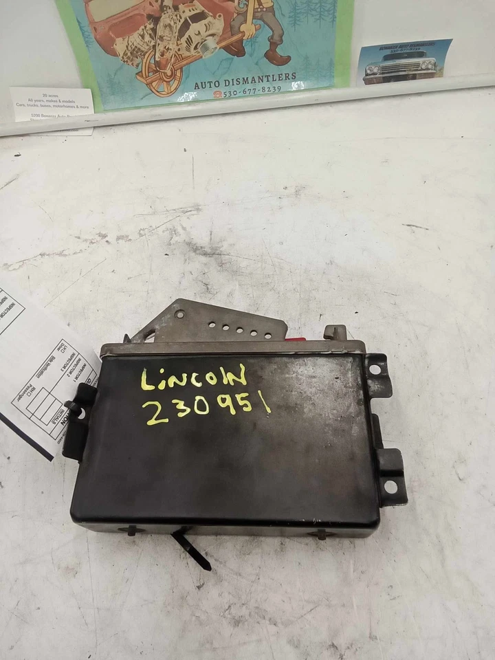 Lincoln Town Car 1994 ABS módulo de control de freno antibloqueo F3AC-2C219-BA usado OEM Foto 3 de 4