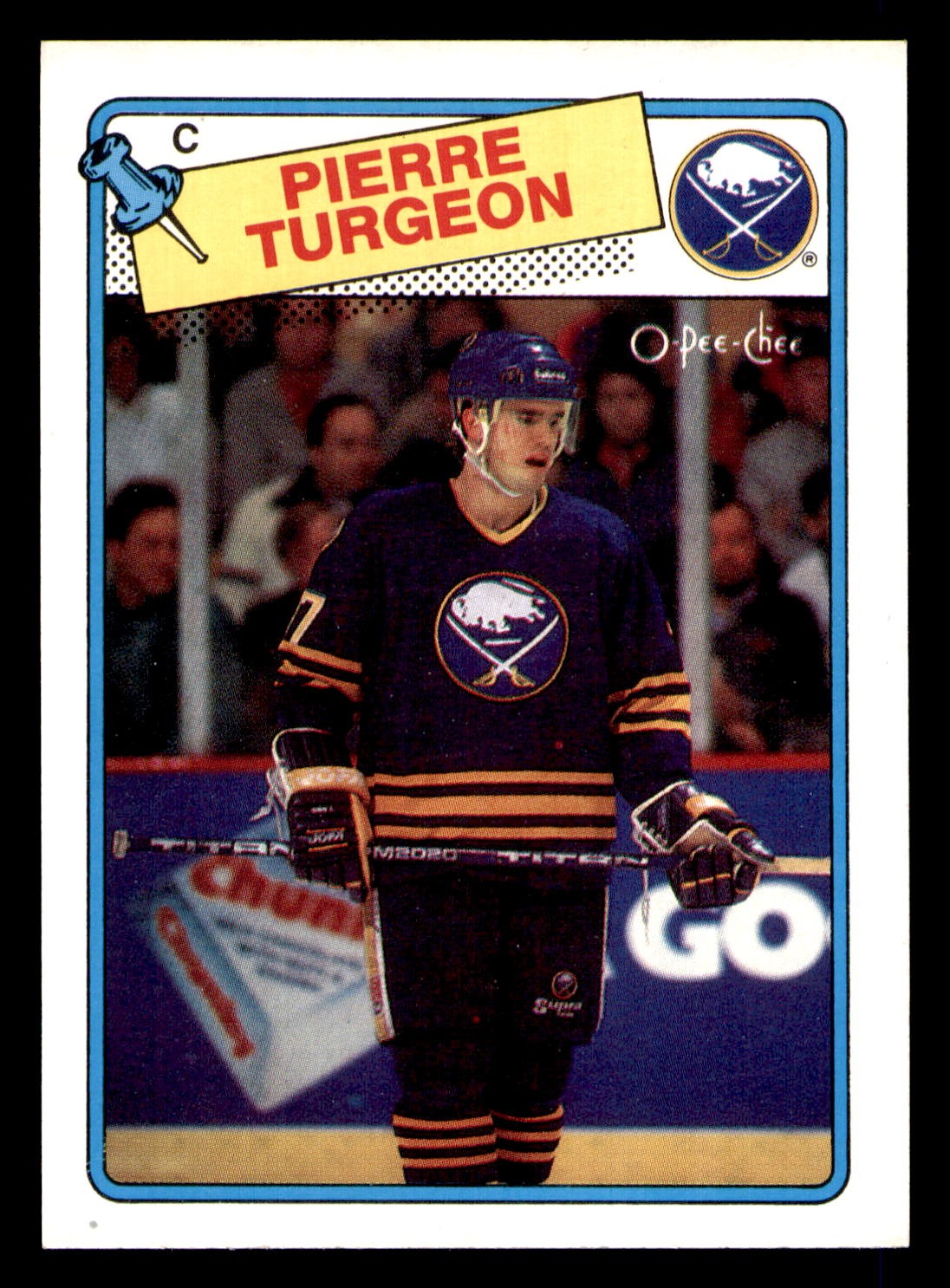 1988-89 O-Pee-Chee #194 Pierre Turgeon