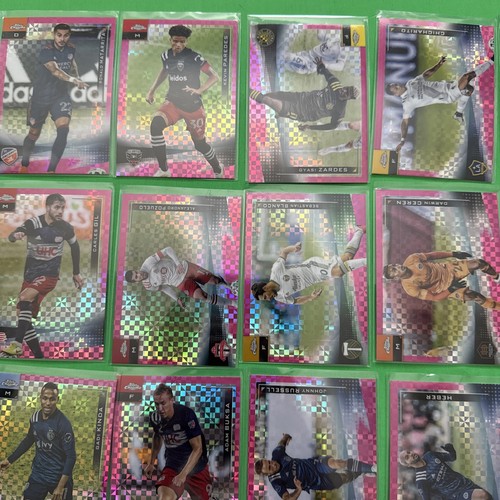 2021 Topps MLS Chrome Pink X-Fractor Lot - Picture 3 of 7