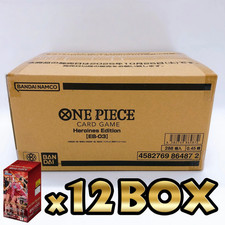 One Piece Japanese Extra Booster Heroines Edition Sealed Case (12 Boxes) EB-03