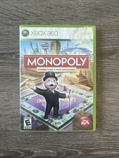 Monopoly - Xbox 360- Classic & World Ed Complete! Manual Case