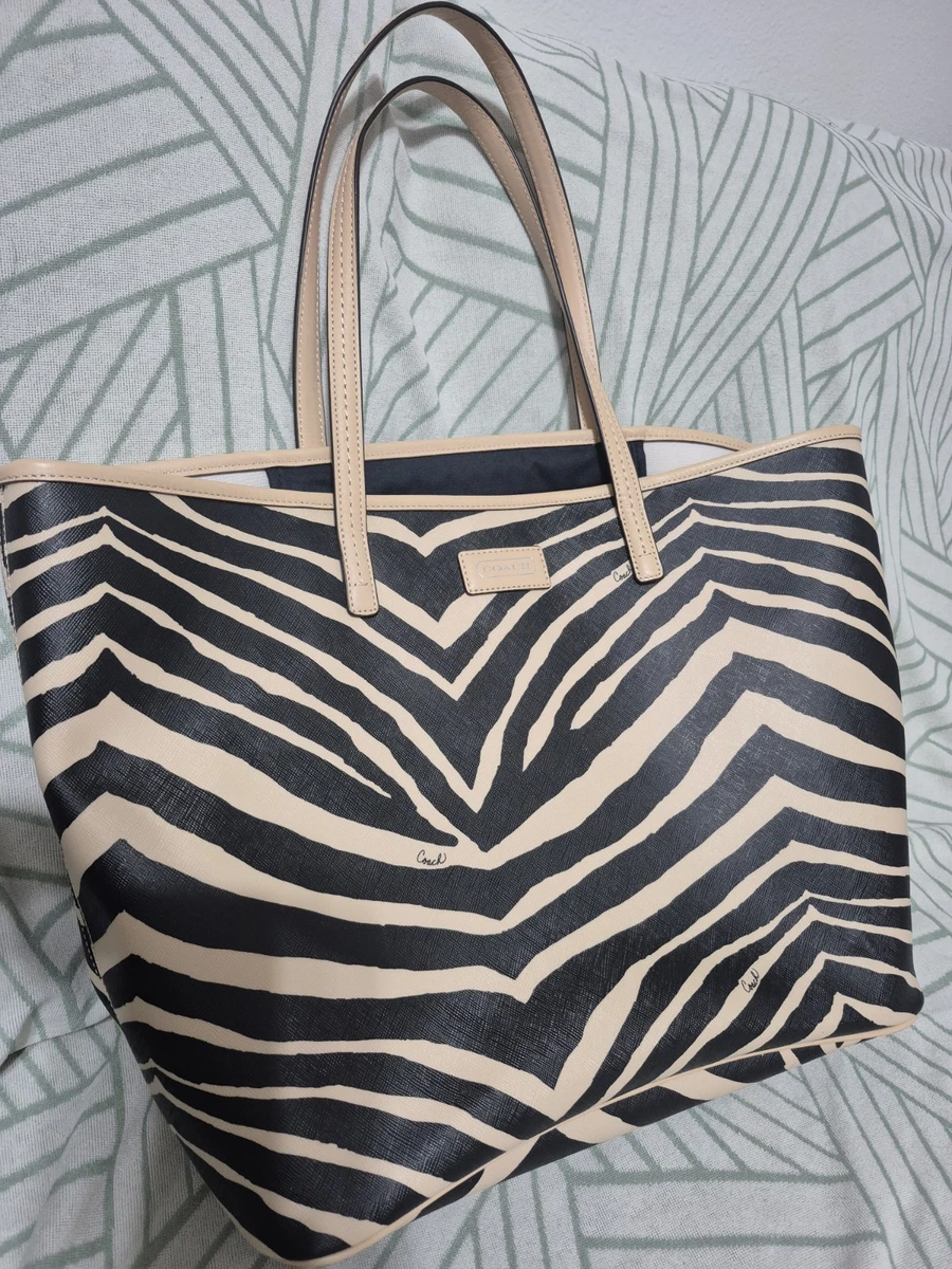 Coach Zebra Bags & Handbags for Women for sale - eBay