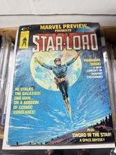 Marvel Preview 4 Presents Starlord 1st Appearance Of Star Lord Detached