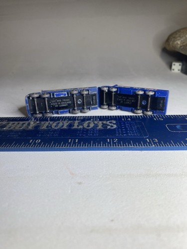 Matchbox Lesney 20b ERF 686 Ever Ready Flat Bed Truck - Royal Blue Gray Wheel X2 - Picture 7 of 8
