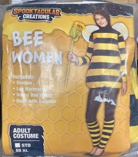 Spooktacular Creations Halloween Bee Costume Women, Size XL