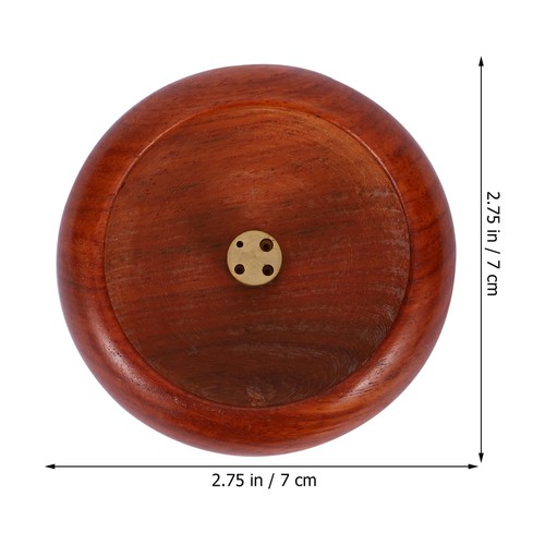 Decorative Incense Holder Wooden Burner Räucherkohlebrenner Duftstäbchen Halter - Bild 9 von 12