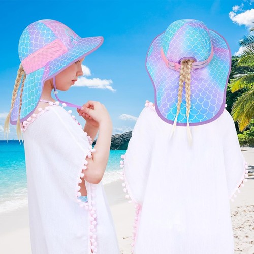 Comfortable Kids Sun Hat with UPF 50+ Protection & Adjustable Fit for Outdoors - Picture 5 of 10