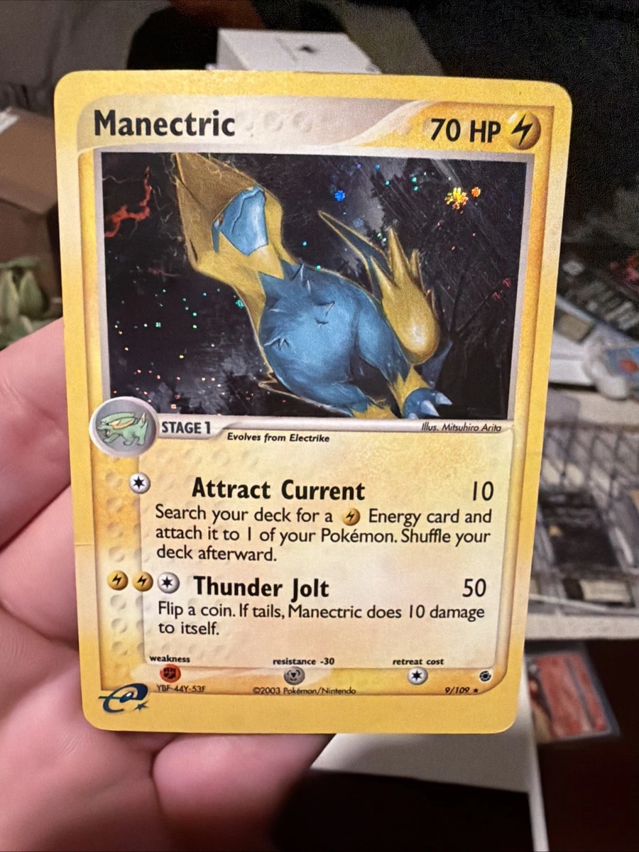Manectric Pokemon Card for sale | eBay