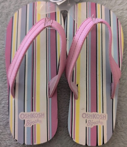 Osh Kosh Toddler Sandals Size XL 11-12 New Pink Flip Flops NWT - Picture 2 of 7