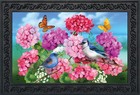 Briarwood Lane Geraniums In Bloom Spring Doormat