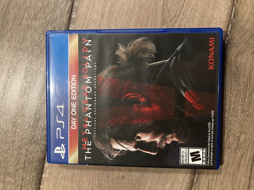 Metal Gear Solid V: The Phantom Pain (Sony Playstation 4, 2015) CIB COMPLETE