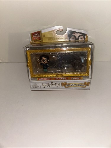 Harry Potter Micro Magical Moments Year 3 Harry - Stag Patronus - Dementor - Picture 1 of 5