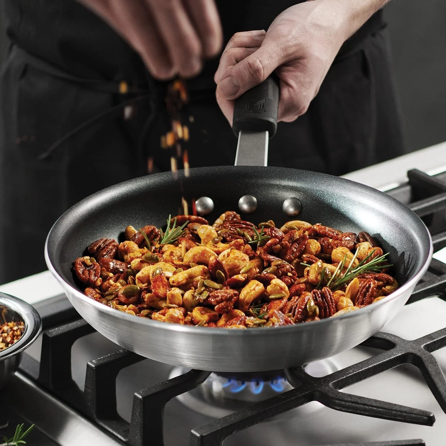 Member's Mark Aluminum Nonstick Restaurant Fry Pan - Choose Size 8",10",12",14".