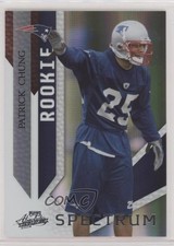 2009 Playoff Absolute Memorabilia Rookie Spectrum Silver 10/25 Patrick Chung 6mb