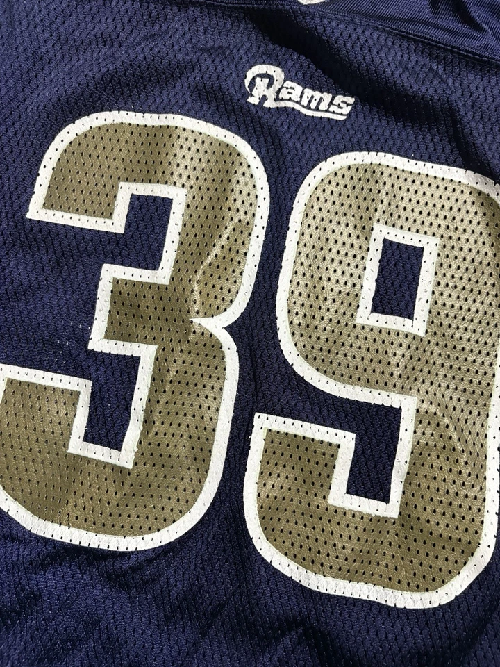 CAMISETA DE FÚTBOL AMERICANO HOMBRE REEBOK ST LOUIS RAMS STEVEN JACKSON #39 NFL TALLA XL Foto 3 de 4