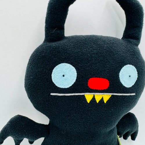 Gund Uglydoll Ninja Batty Shogun 12.5" Plush Black Stuffed Animal Monster NEW - Picture 2 of 11