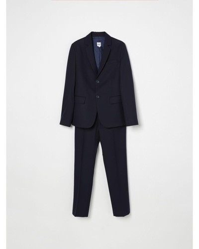 Boss Classic Tailored Suit Kids Blue